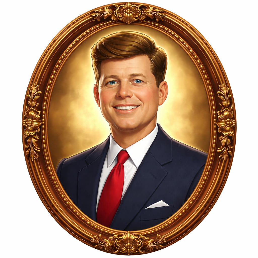 President John F. Kennedy reading at 1,200 words per minute